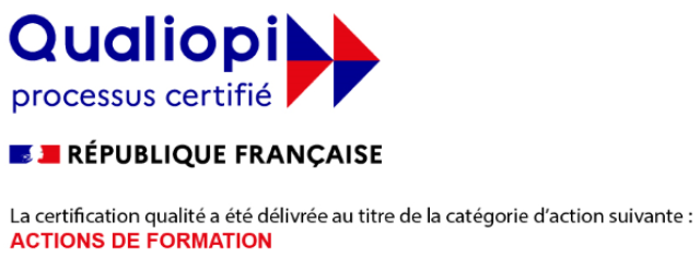 Organisme de formation certifié Qualiopi — Datatim